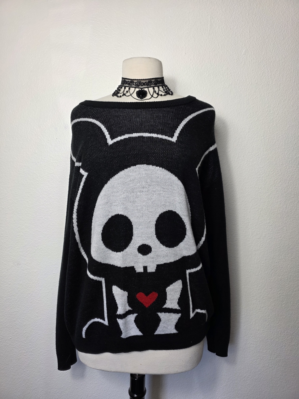 Emo Punk Bunny Cute Knit
